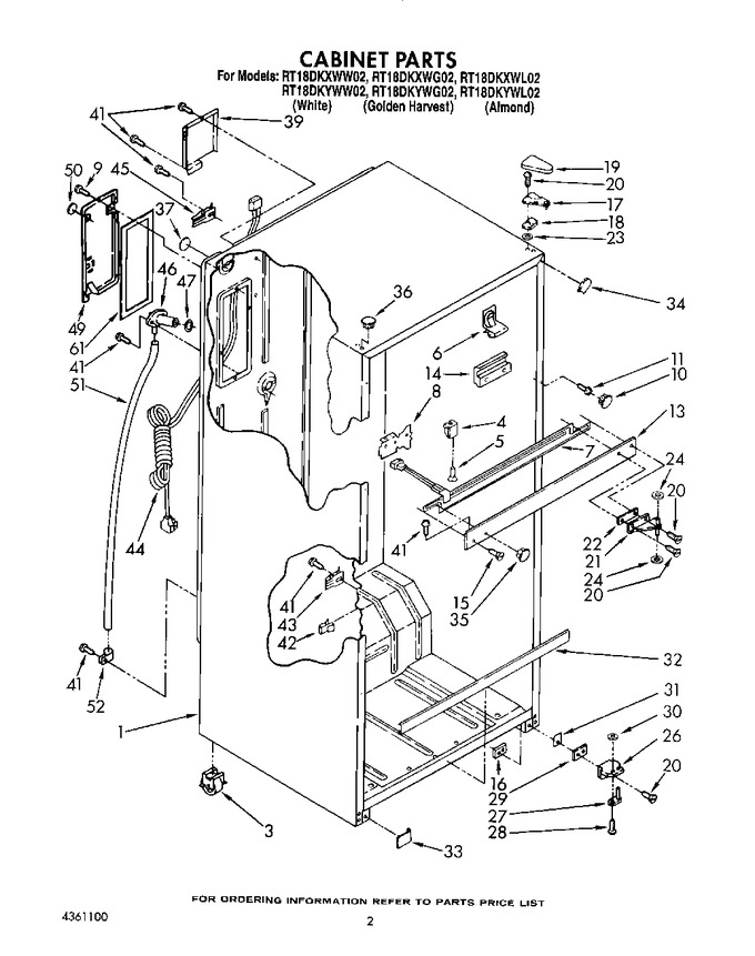 Diagram for RT18DKXWL02
