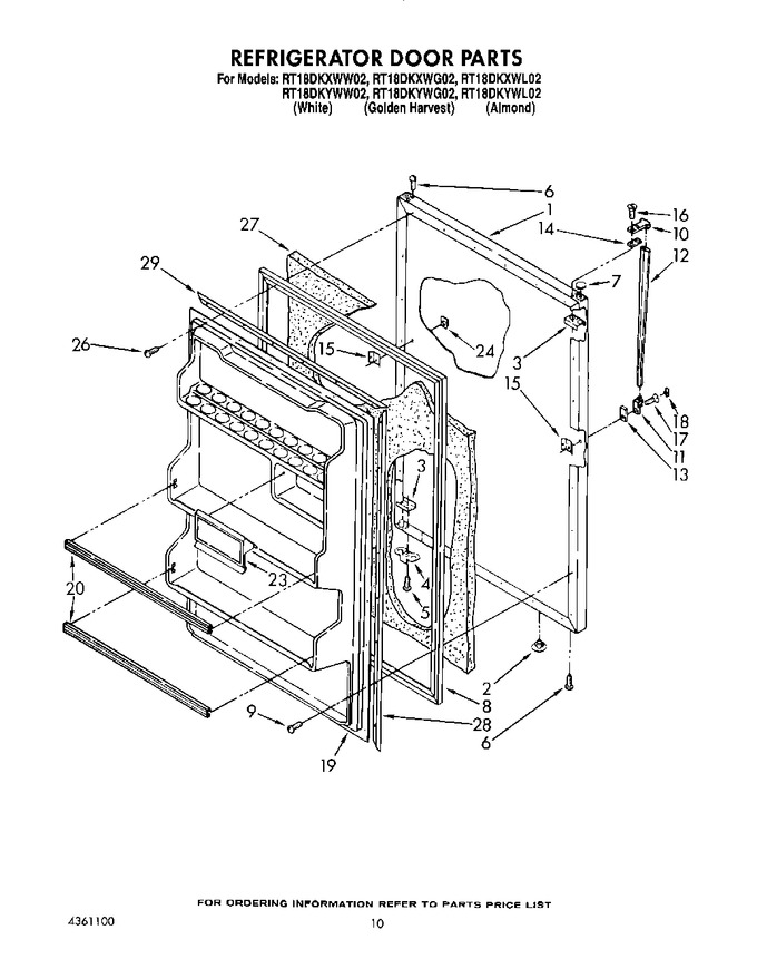 Diagram for RT18DKXWL02
