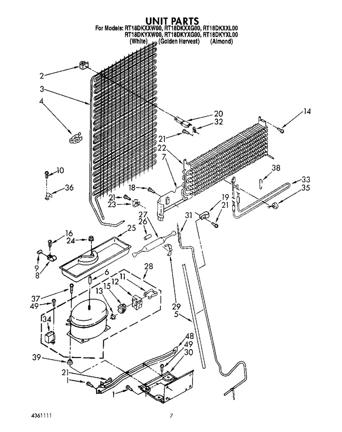Diagram for RT18DKXXL00
