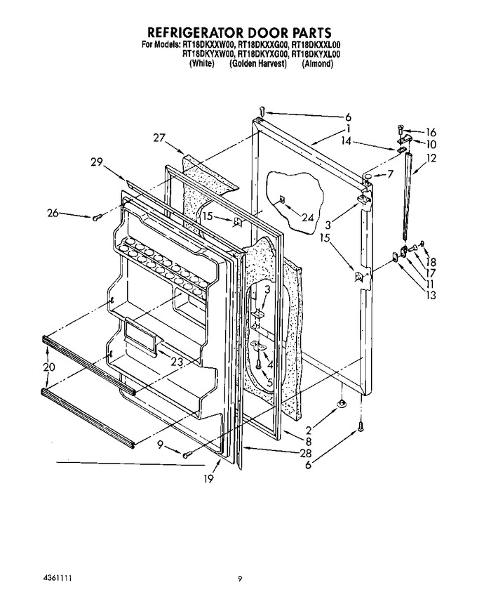 Diagram for RT18DKXXL00