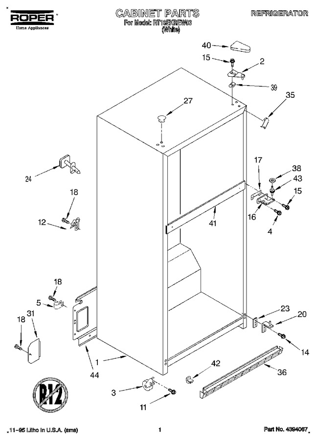 Diagram for RT18EKREW03