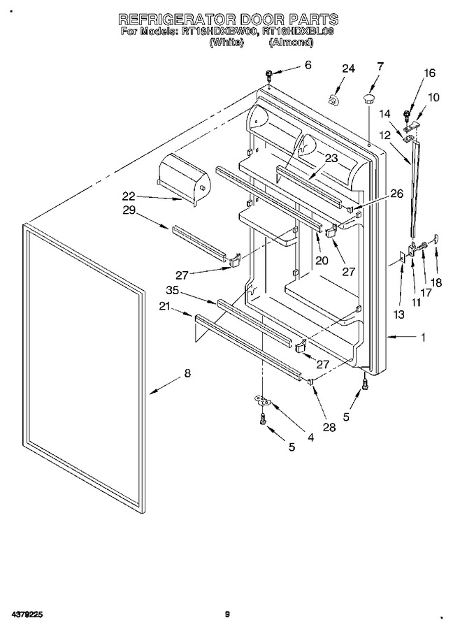 Diagram for RT18HDXBL00