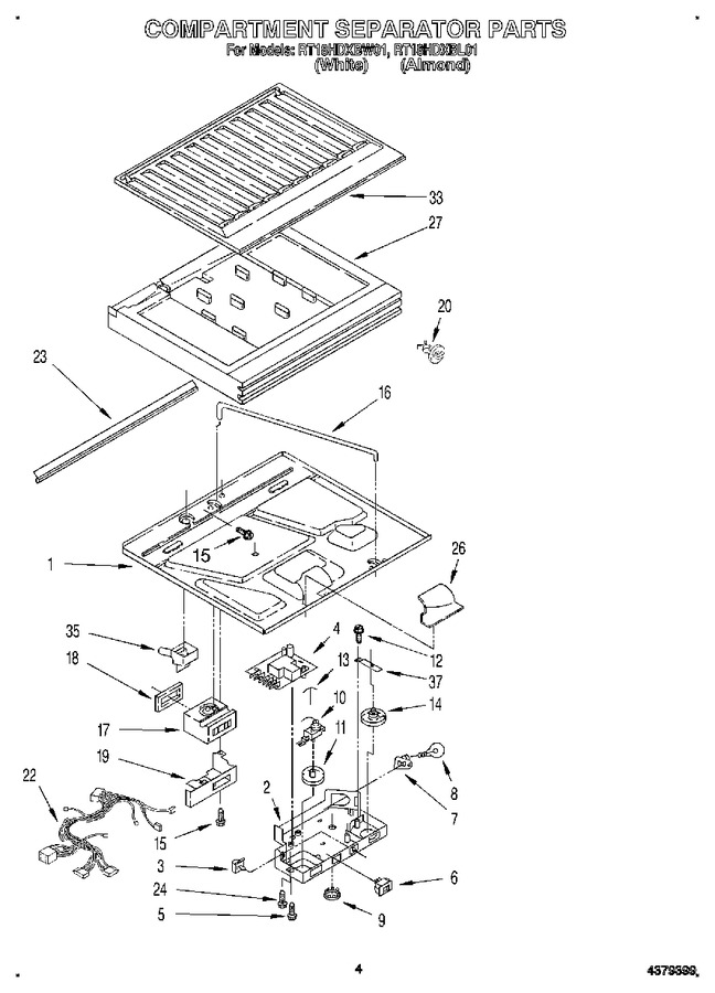 Diagram for RT18HDXBW01