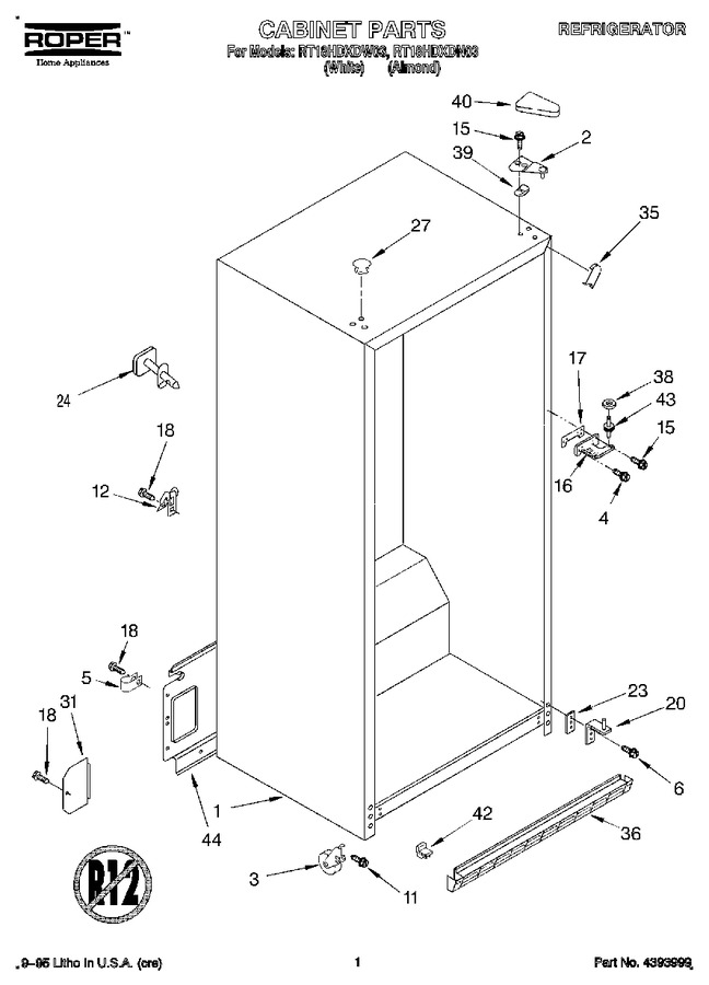 Diagram for RT18HDXDN03