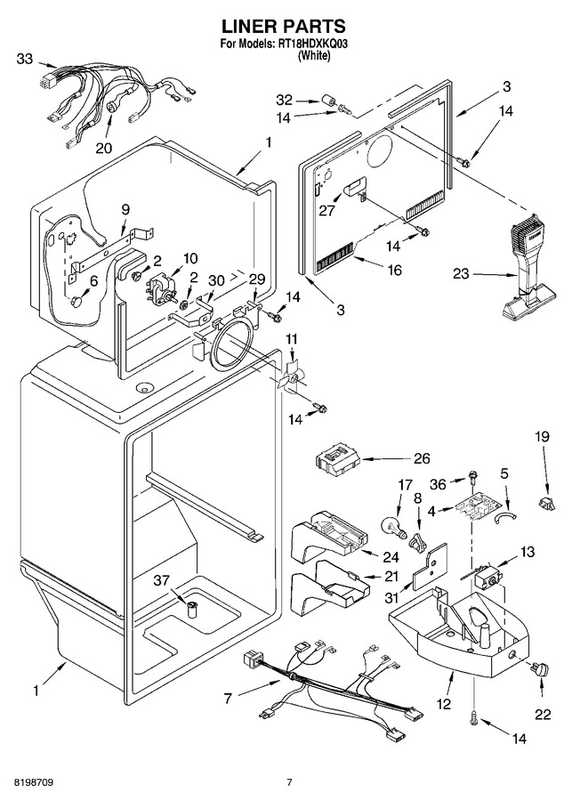 Diagram for RT18HDXKQ03