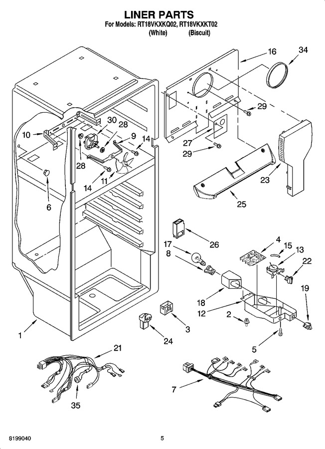 Diagram for RT18VKXKQ02