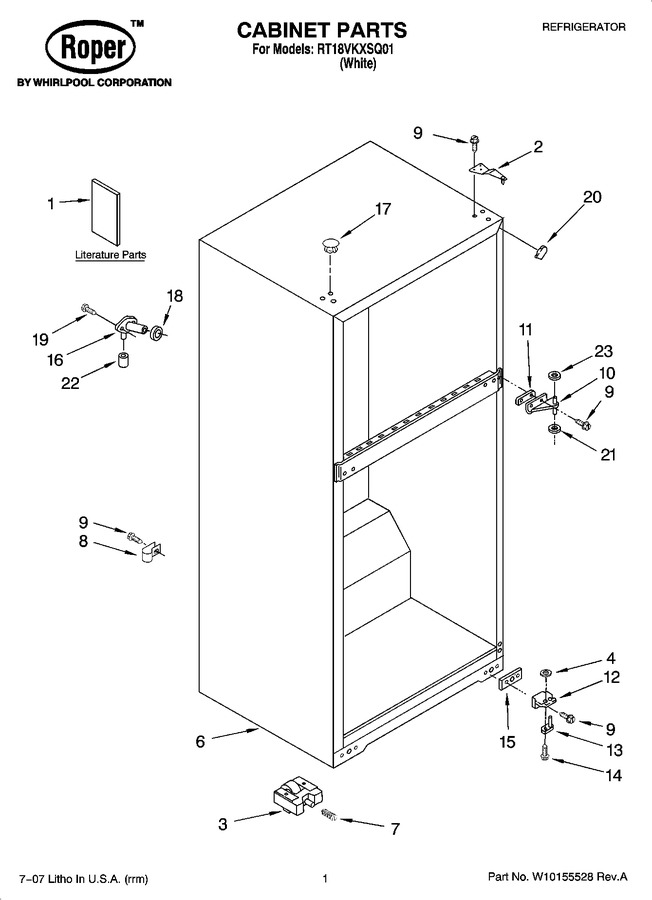 Diagram for RT18VKXSQ01