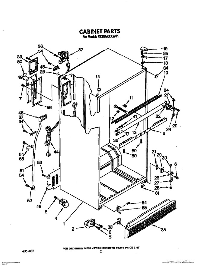 Diagram for RT20AKXXW01