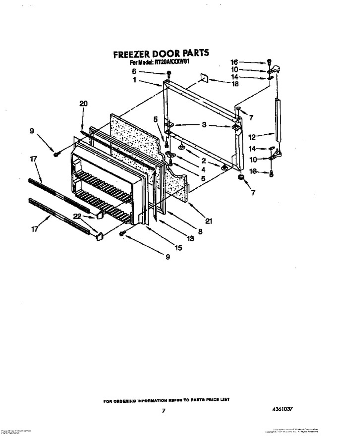 Diagram for RT20AKXXW01