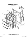 Diagram for 08 - Refrigerator Door, Lit/optional