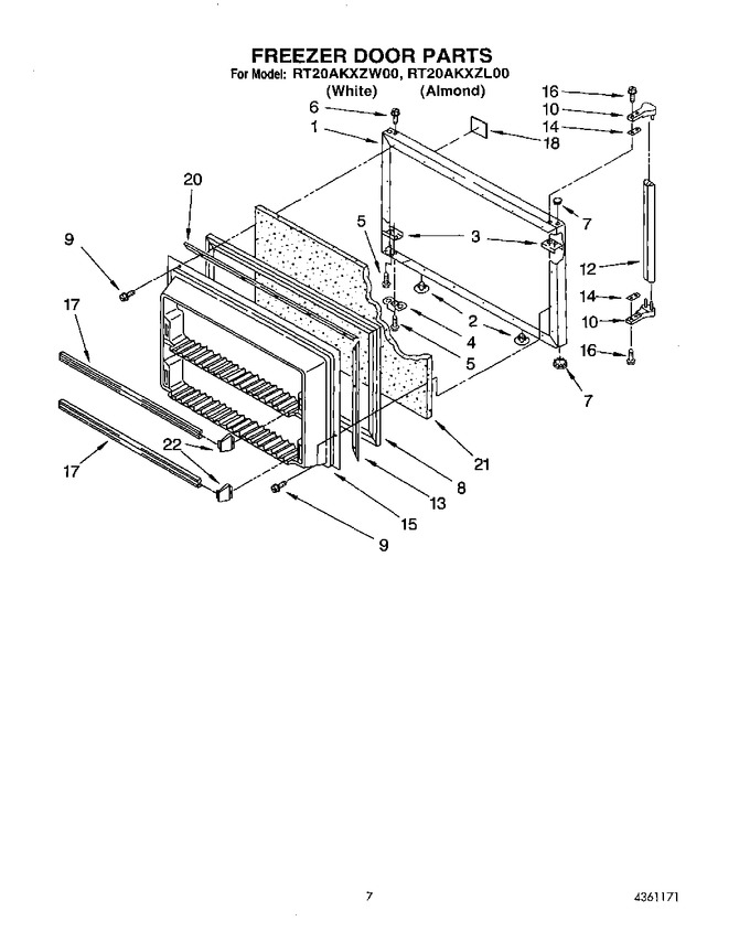 Diagram for RT20AKXZW00