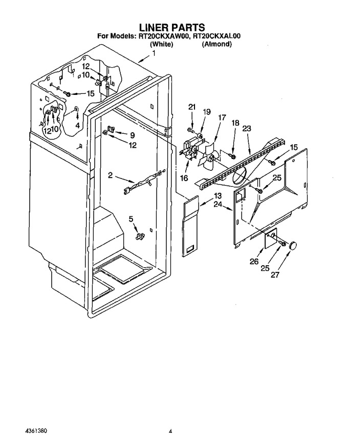 Diagram for RT20CKXAW00