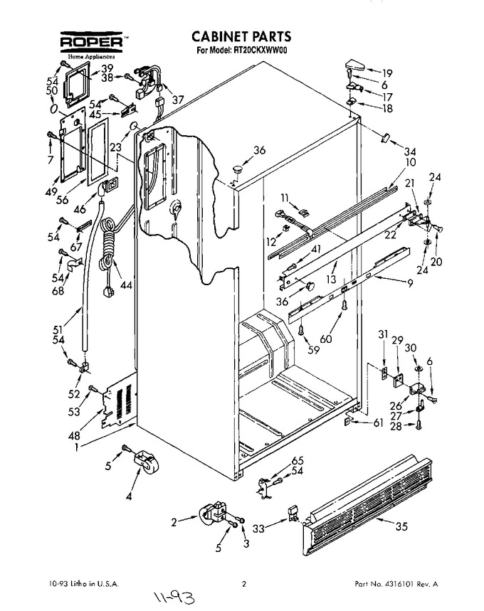 Diagram for RT20CKXWW00