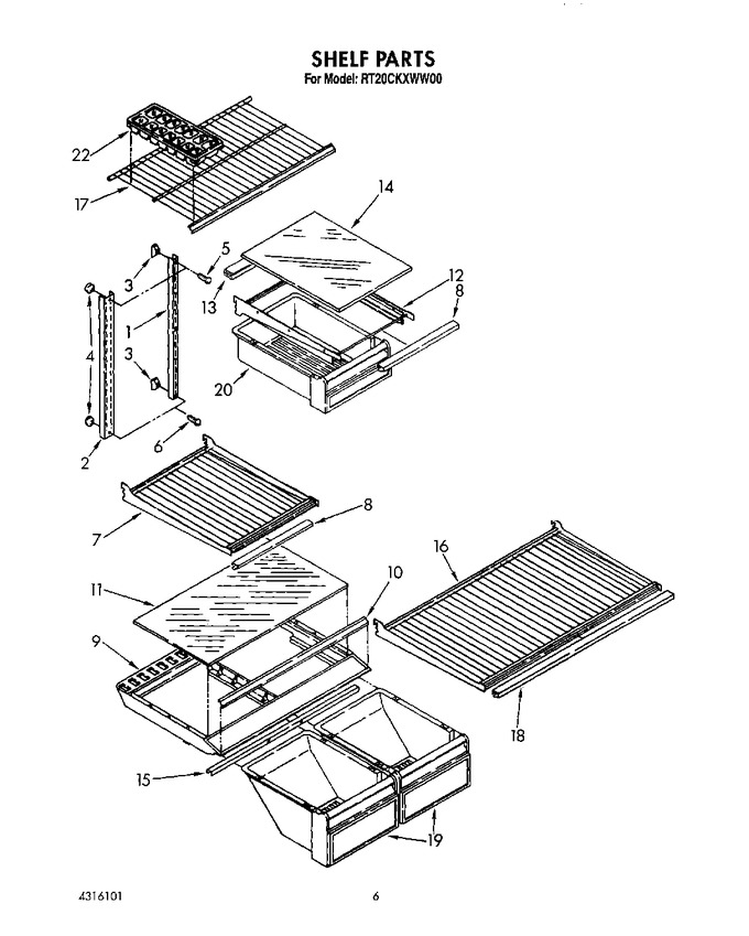 Diagram for RT20CKXWW00