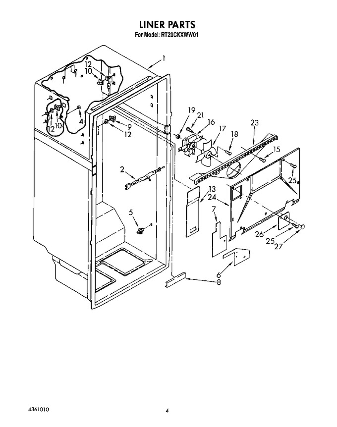 Diagram for RT20CKXWW01