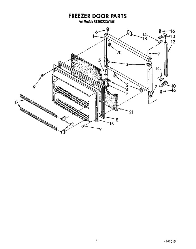 Diagram for RT20CKXWW01