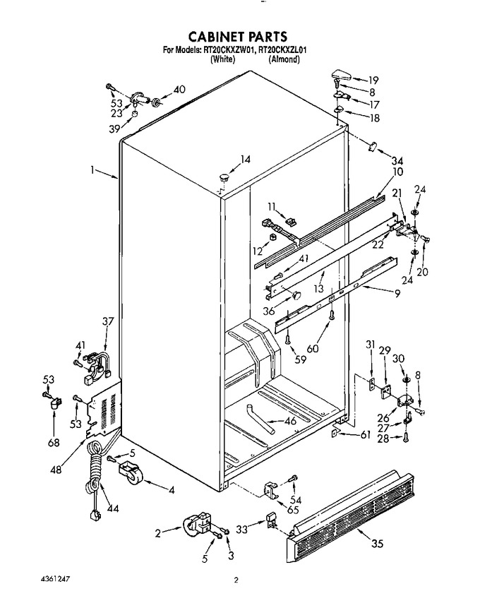 Diagram for RT20CKXZW01