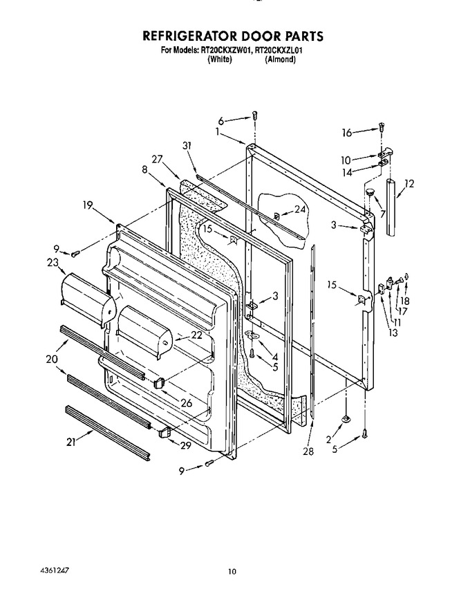 Diagram for RT20CKXZW01