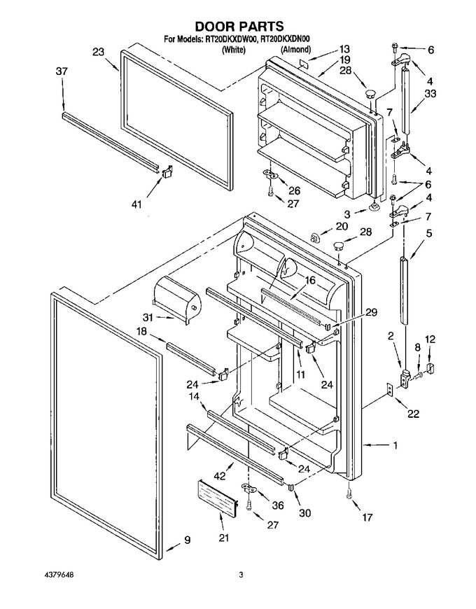 Diagram for RT20DKXDW00