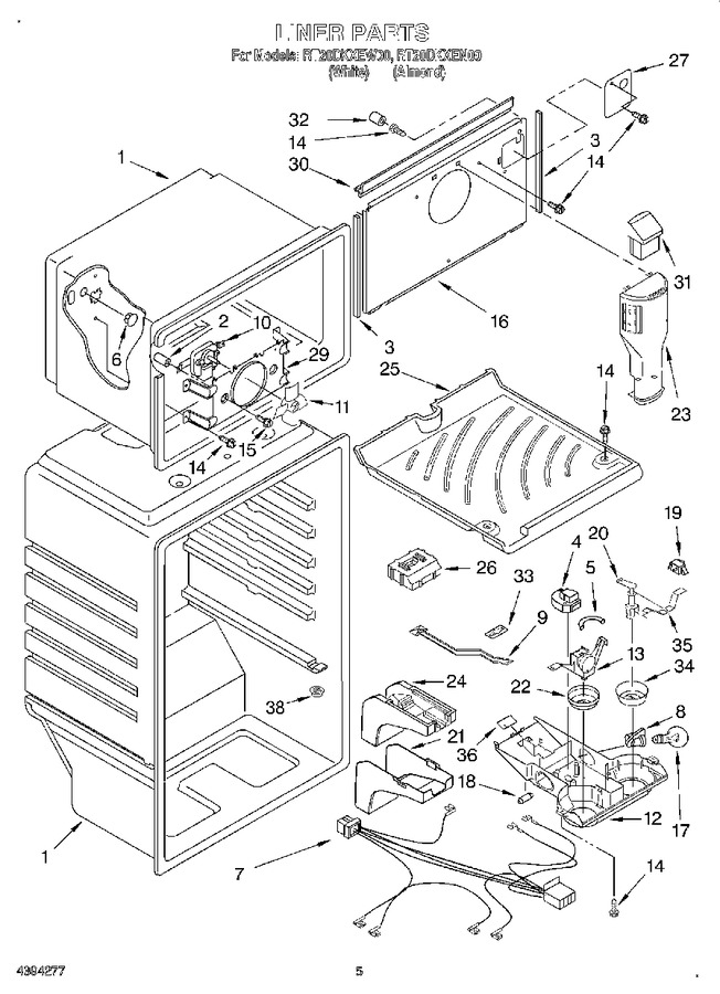 Diagram for RT20DKXEW00