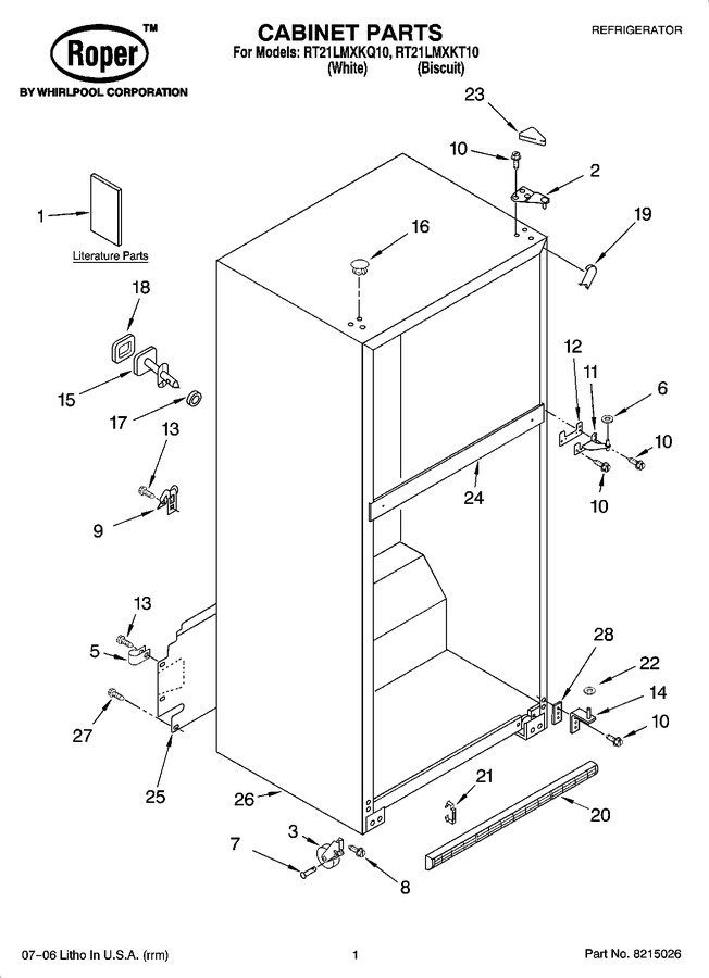 Diagram for RT21LMXKQ10