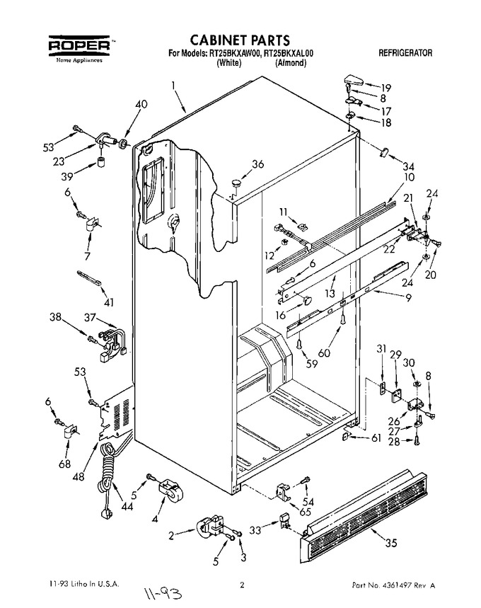 Diagram for RT25BKXAW00