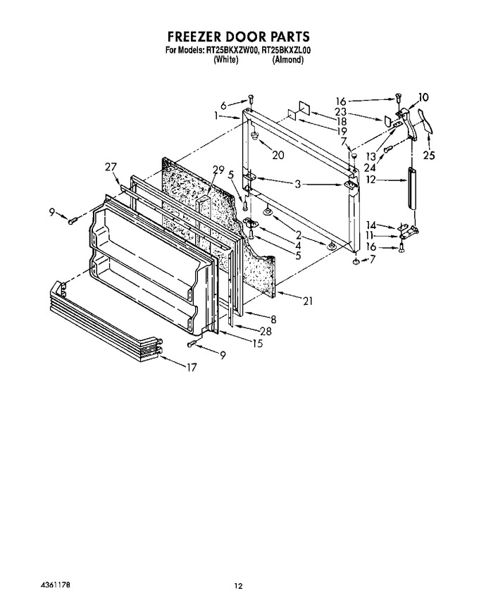 Diagram for RT25BKXZL00