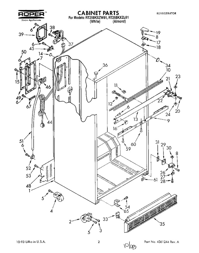 Diagram for RT25BKXZW01