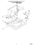 Diagram for 06 - Washer Top And Lid