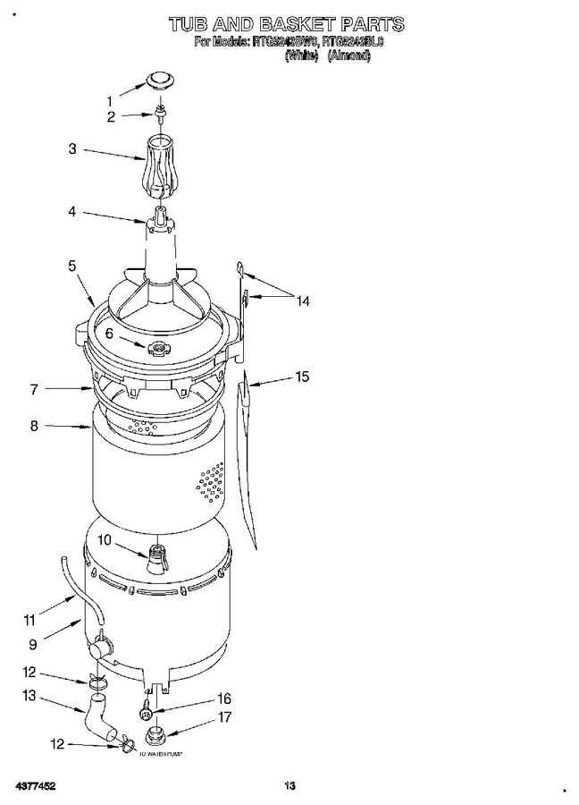 Diagram for RTG5243BW0