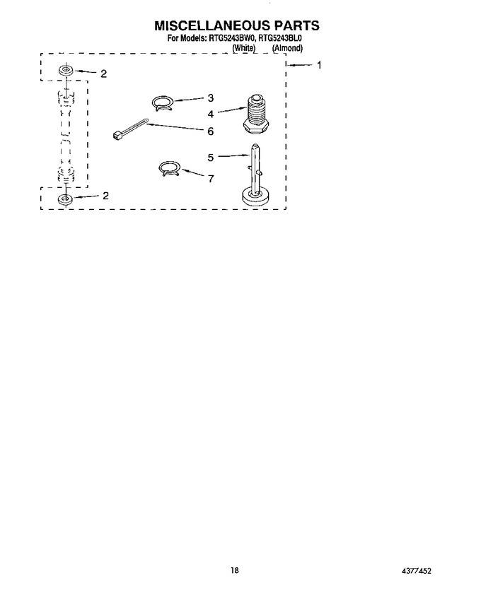 Diagram for RTG5243BW0