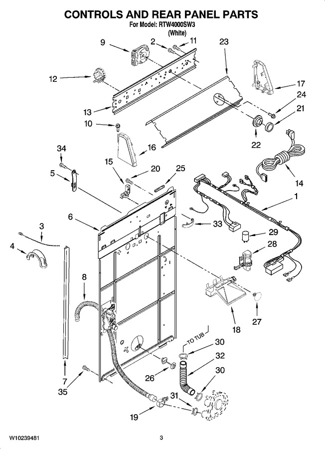 Diagram for RTW4000SW3