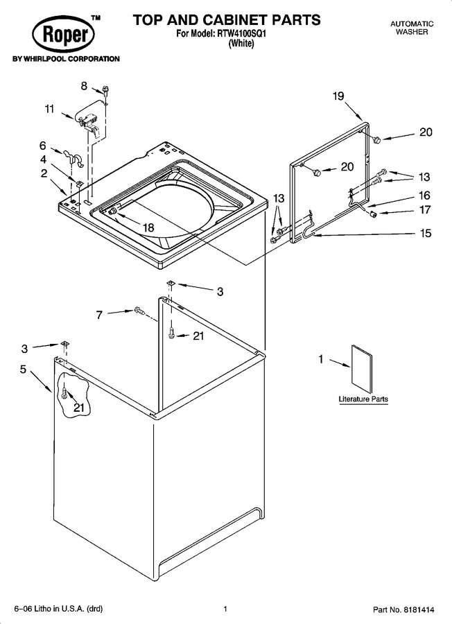 Diagram for RTW4100SQ1