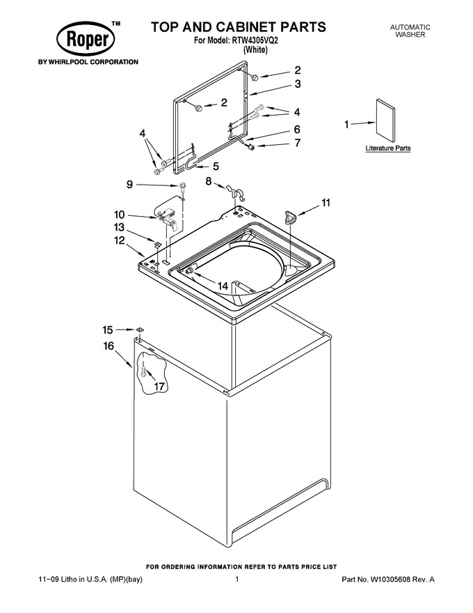Diagram for RTW4305VQ2