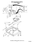 Diagram for 05 - Machine Base Parts