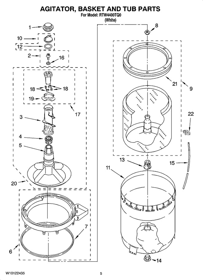 Diagram for RTW4400TQ0