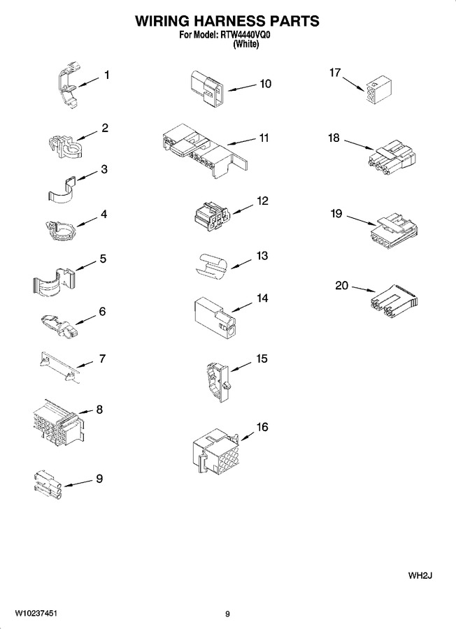 Diagram for RTW4440VQ0