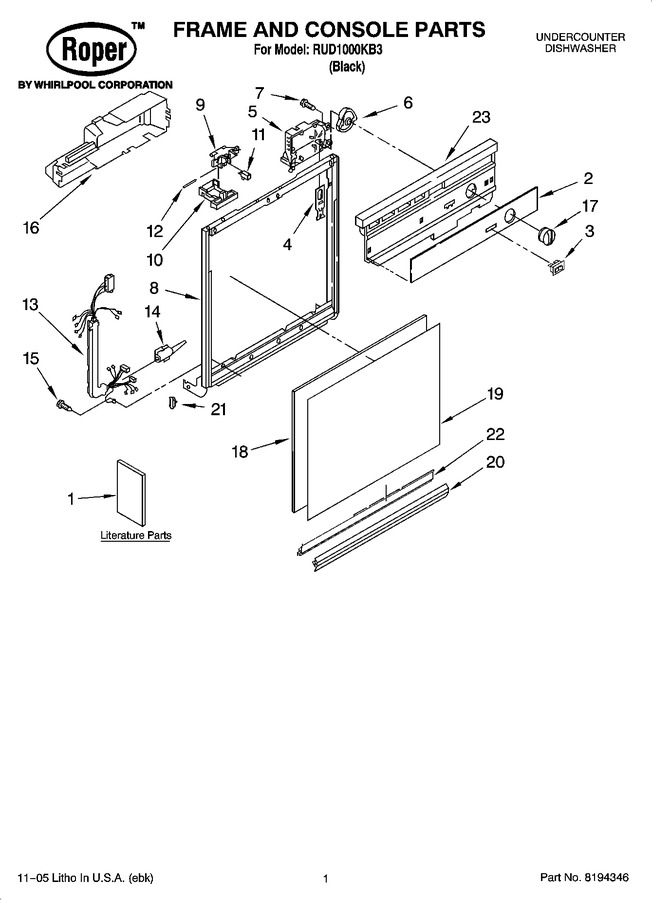 Diagram for RUD1000KB3
