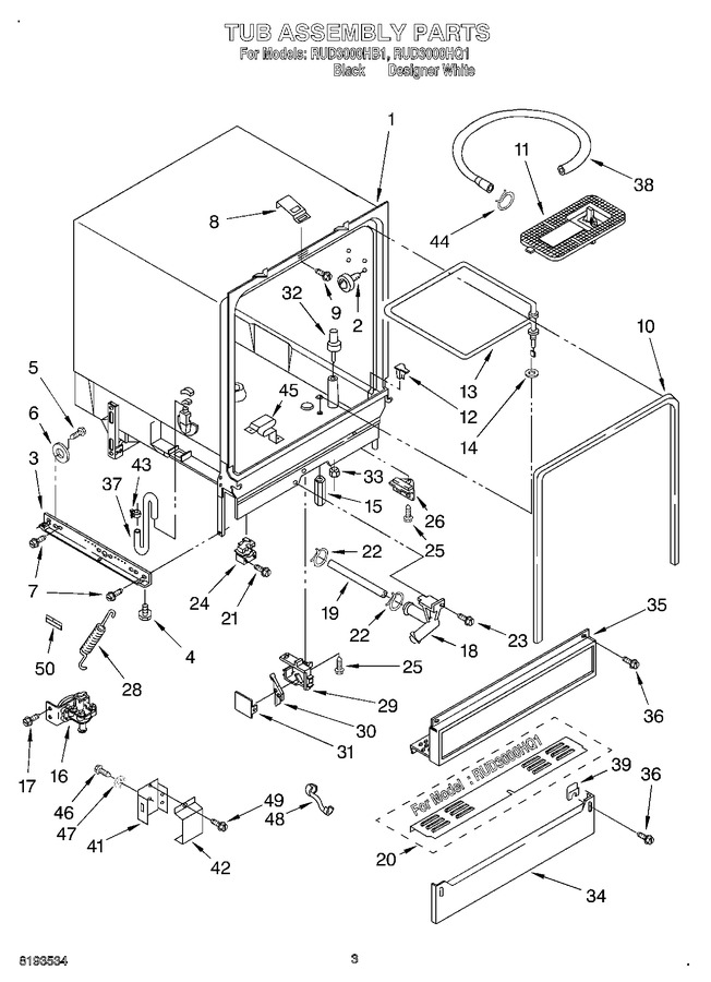 Diagram for RUD3000HB1