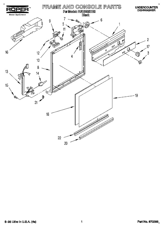 Diagram for RUD3006DB0