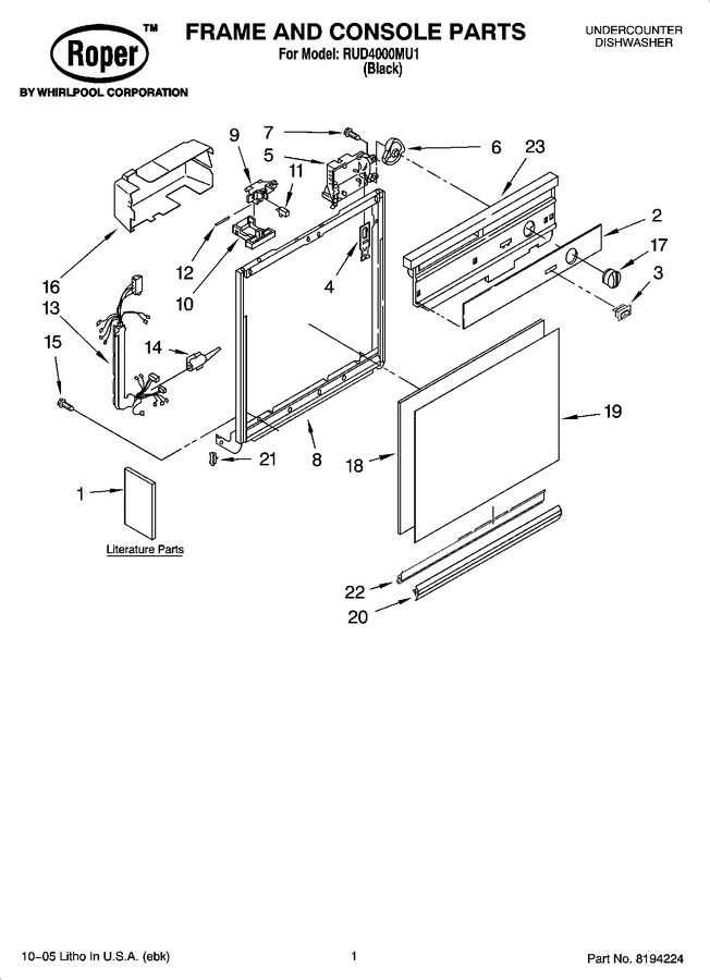 Diagram for RUD4000MU1