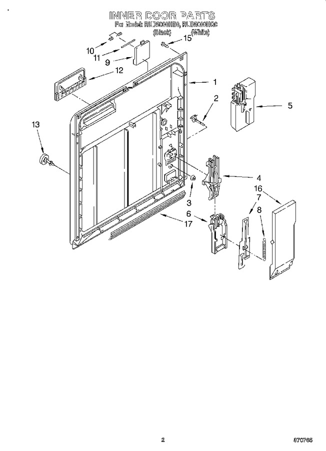 Diagram for RUD5000HB0