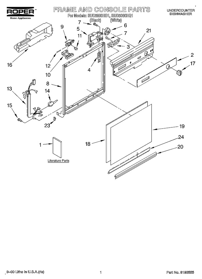 Diagram for RUD5000HB1