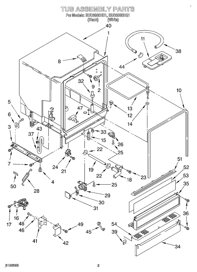 Diagram for RUD5000HQ1