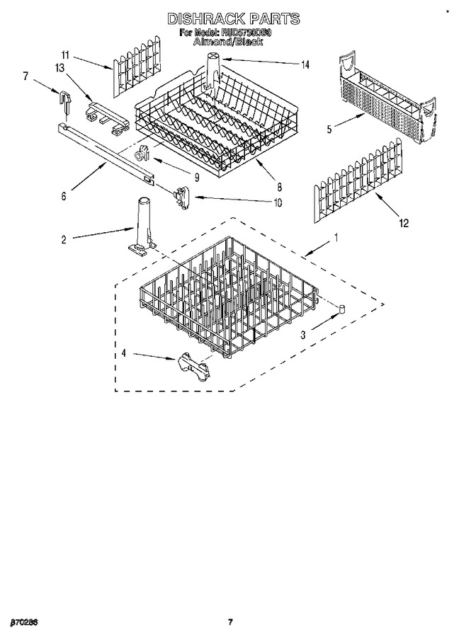 Diagram for RUD5750DB0