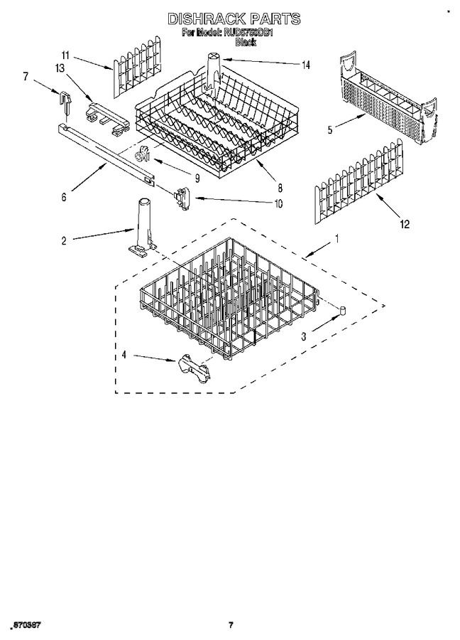 Diagram for RUD5750DB1