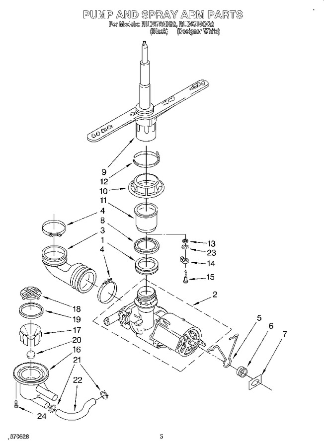 Diagram for RUD5750DB2