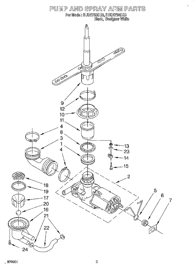 Diagram for RUD5750DB3