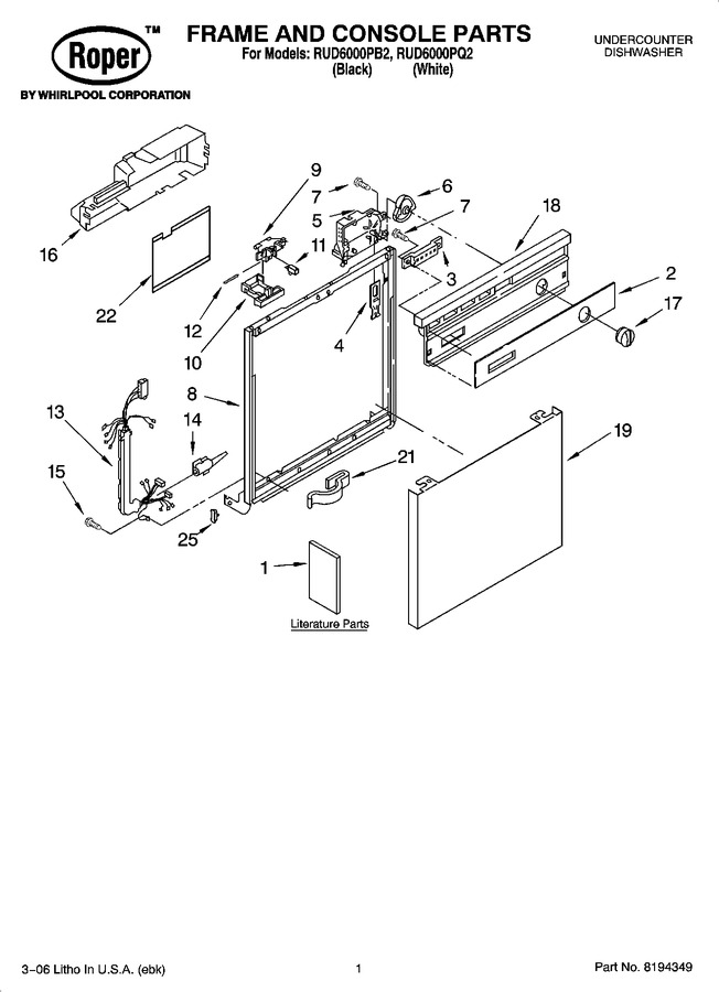 Diagram for RUD6000PQ2