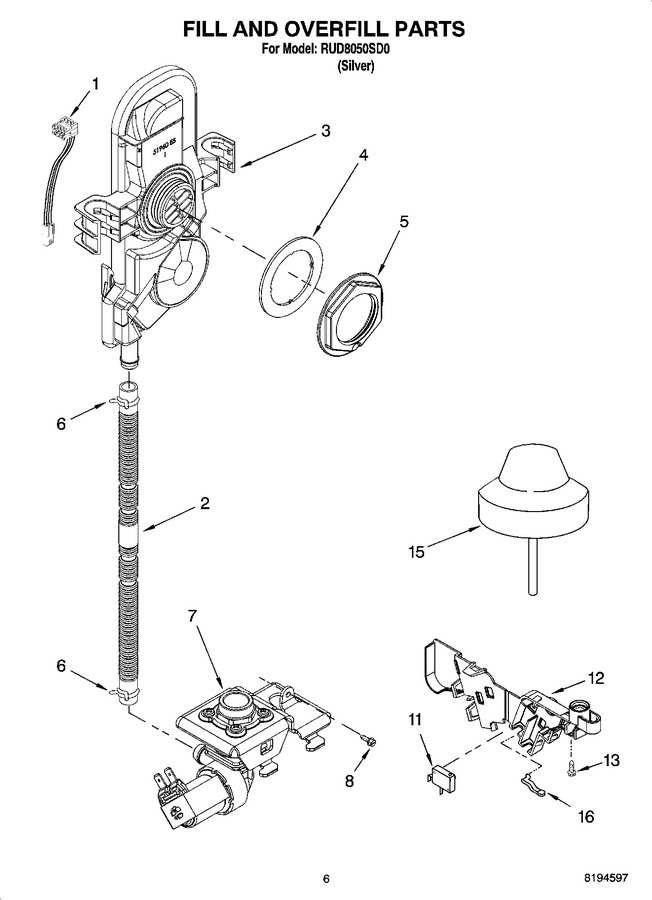 Diagram for RUD8050SD0